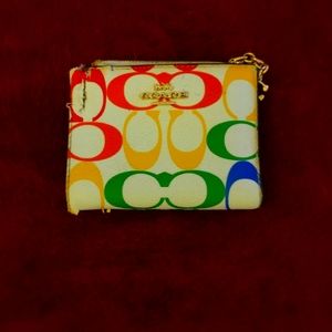 Coach pride wallet